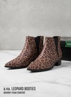 A.N.A. Leopard Print Booties Shoes Size 6.5 Womens