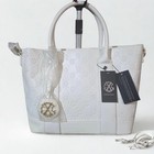Christian Lacroix White Quilted Tote Bag purse NEW