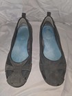 Faded Glory Women’s Black Slip‑On Flats Size 10 Mesh Lightweight Casual Walking