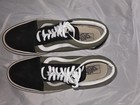 Vans Old School Black White Suede Canvas Skate Shoes Sneakers Men’s Size 8.5
