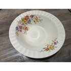 Vintage Edwin M. Knowles Semi‑Vitreous Floral Bowl – 1940s USA
