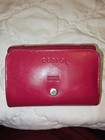 Vintage Genuine leather tri-fold wallet.