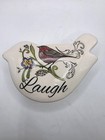 Vintage Hand‑Painted Decorative Porcelain Trinket Box Laugh
