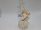 Vintage Porcelain Angel Figurine Possible Candle Holder Decorative Accent